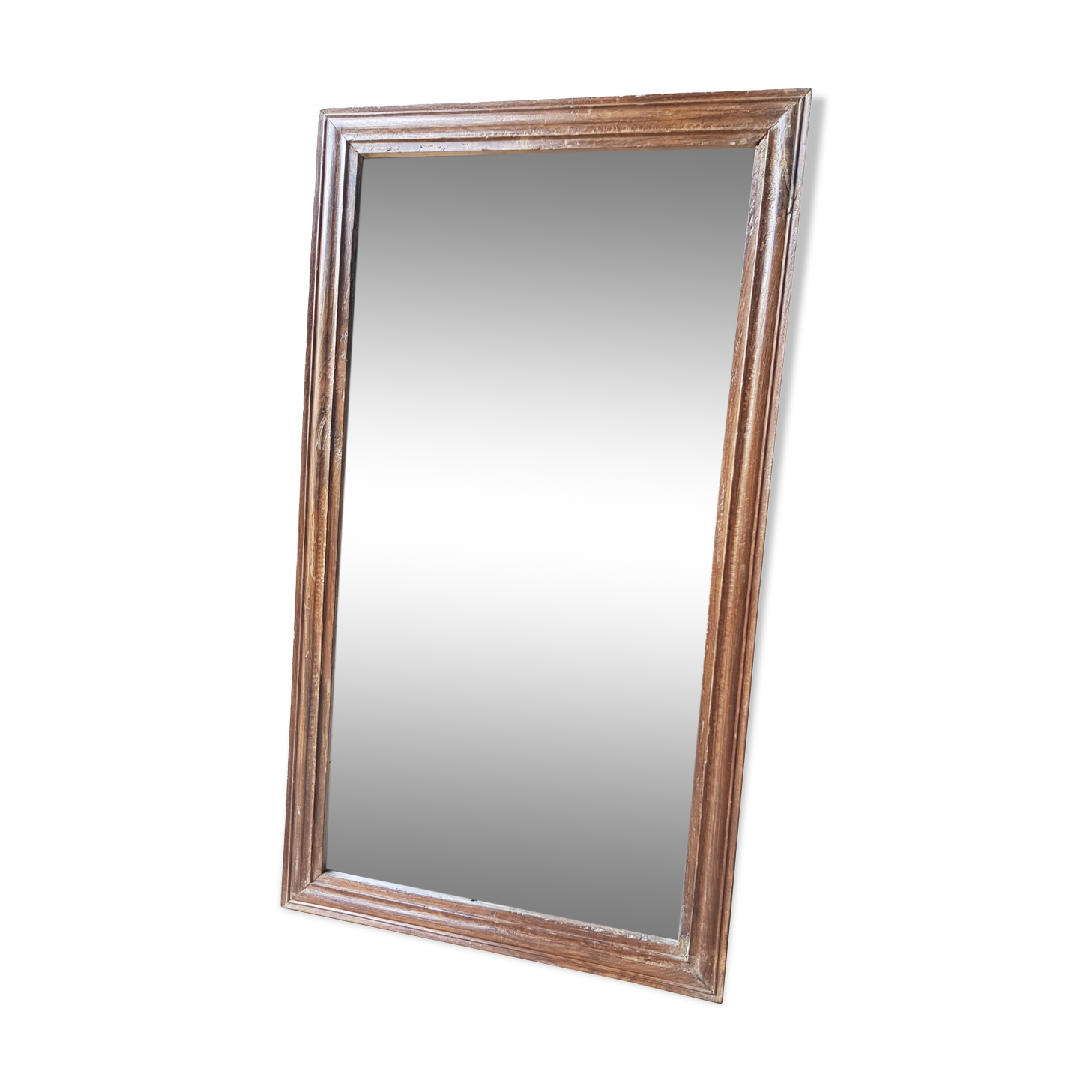 Ancient Burmese teak mirror