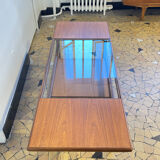 Coffee table Gplan teak & glass