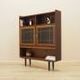 Vitrine en chêne danois avec éclairage et étagères réglables, années 1960.