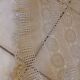 Antique handmade crochet tablecloth