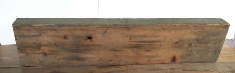 Locker, old workshop shelf in wooden compartments