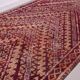 Burgundy Vintage Moroccan rug 183 x 321 cm - Berber Wool Rug - Handmade Rug