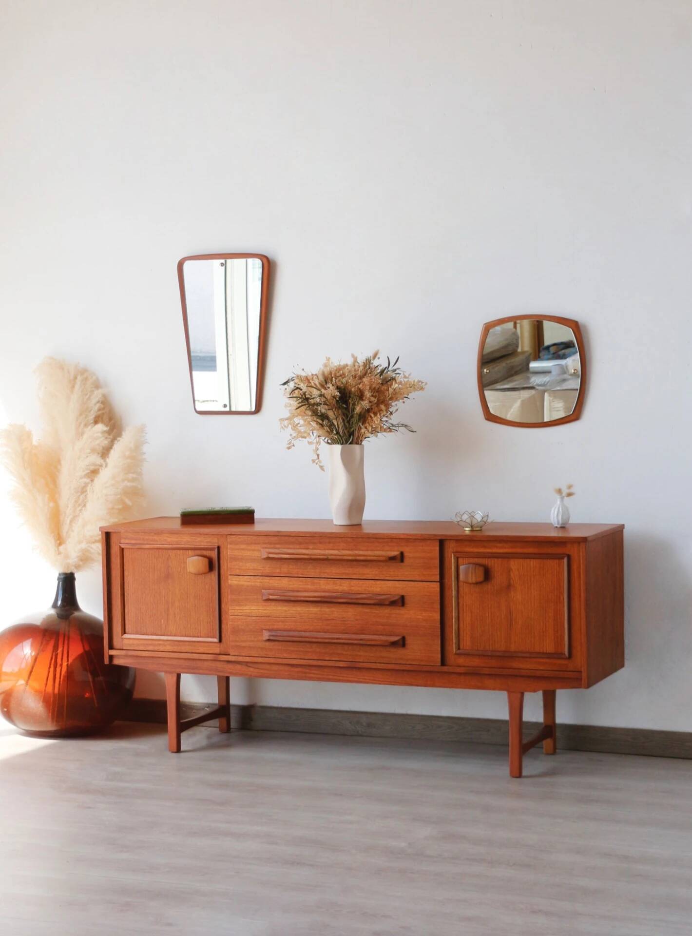 Scandinavian teak enfilade Stonehill – vintage design 1960s