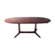 Danish oval rosewood dining table, 1960s