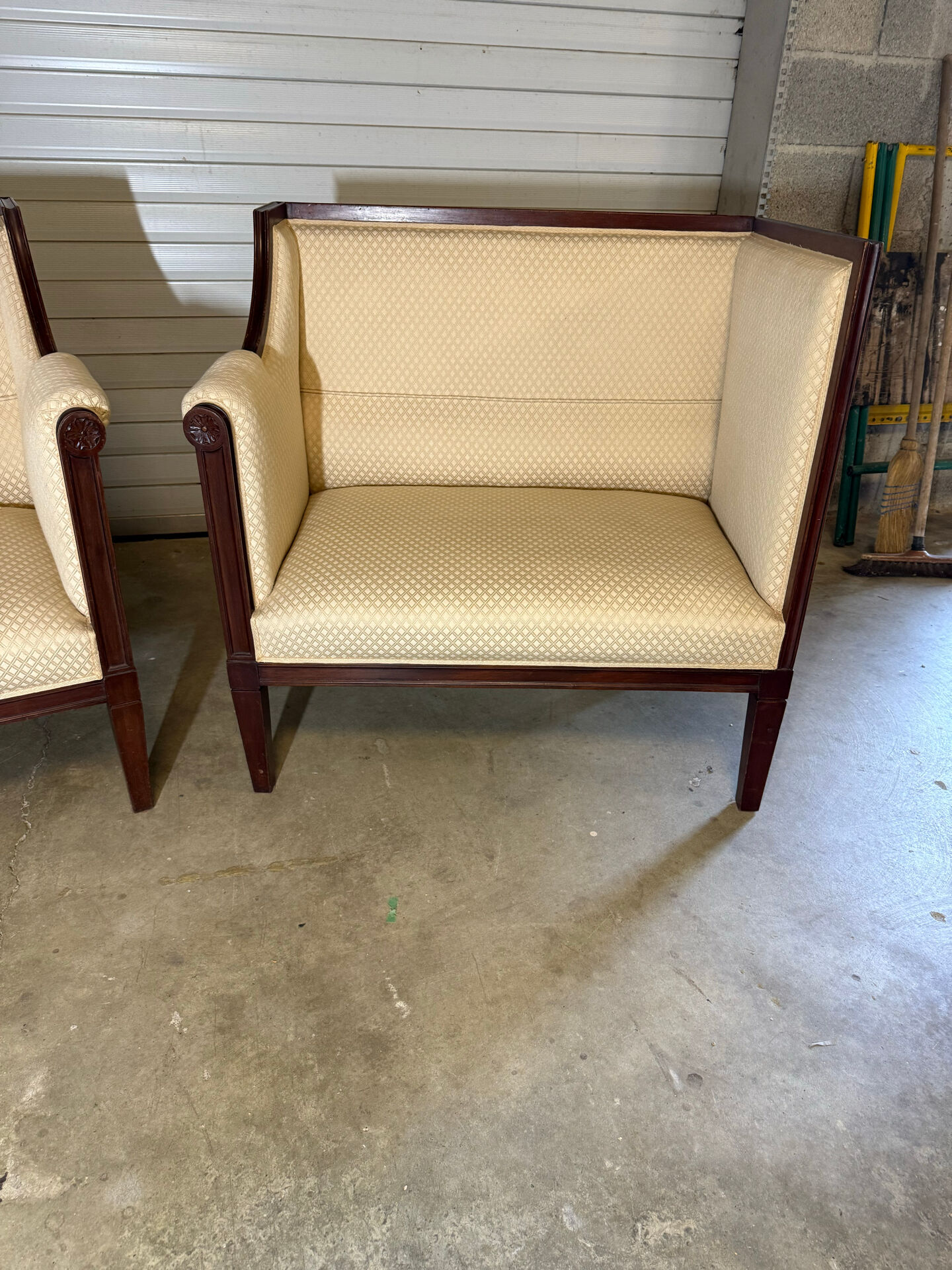 Pair of armchairs