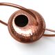 Hammered copper watering can signed Lecellier Villedieu, 60s