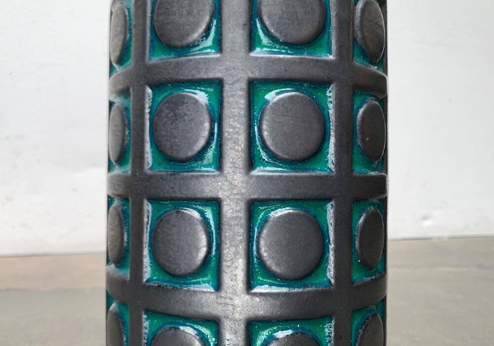 Mid-Century West German Pottery WGP Floor Vase from Scheurich, 1960s
