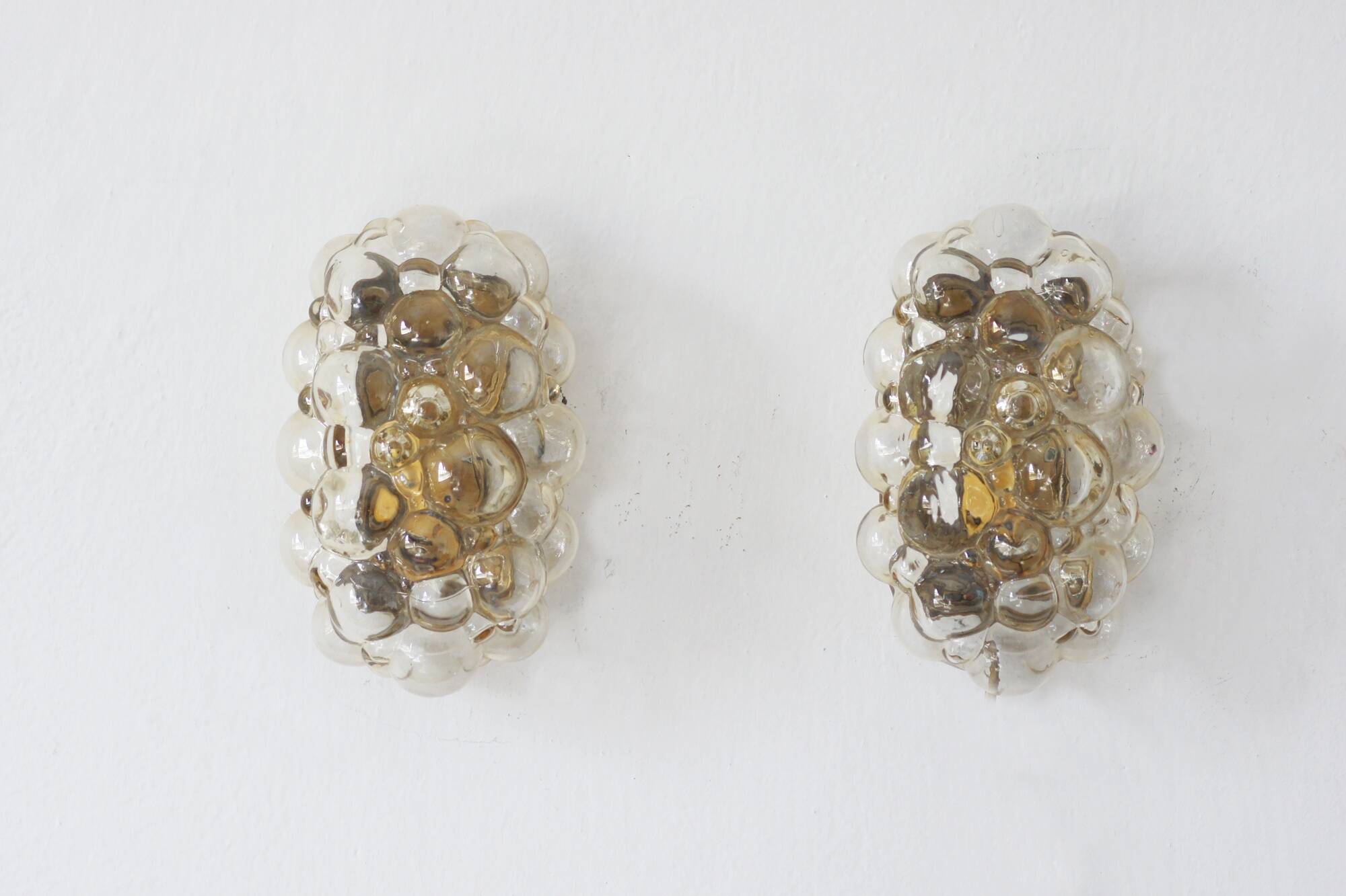 Mid-Century Modern Bubble Sconce by Helena Tynell, 1960s, Set of 2