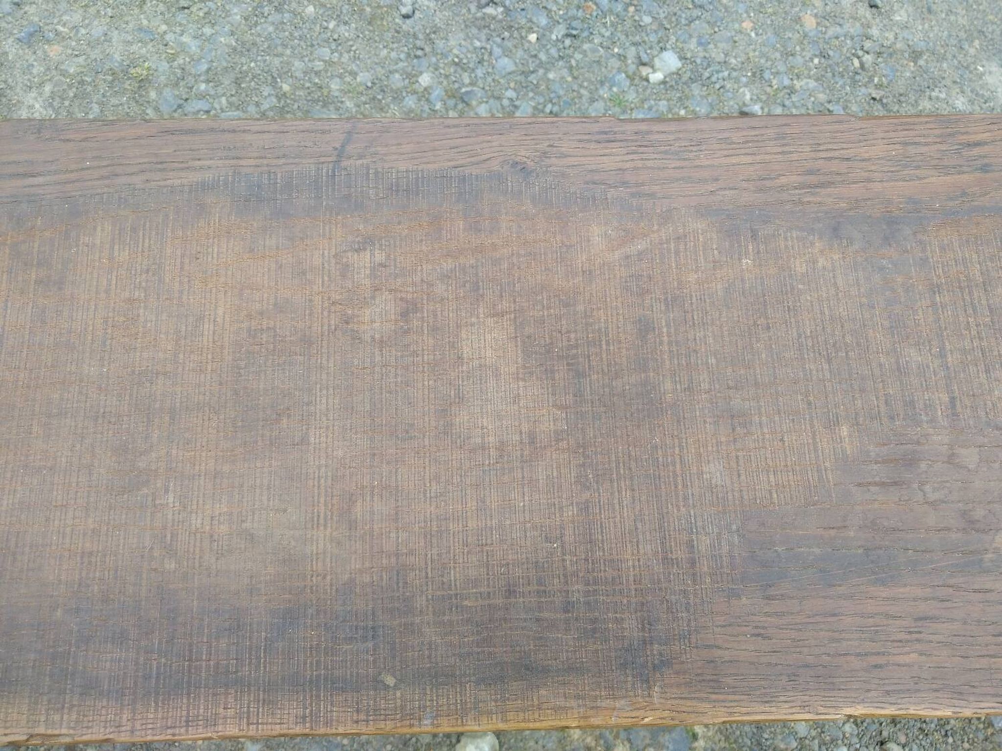Pair of oak benches