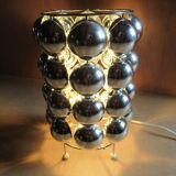 Table lamp KARE Space Age style 1980s chrome plastic