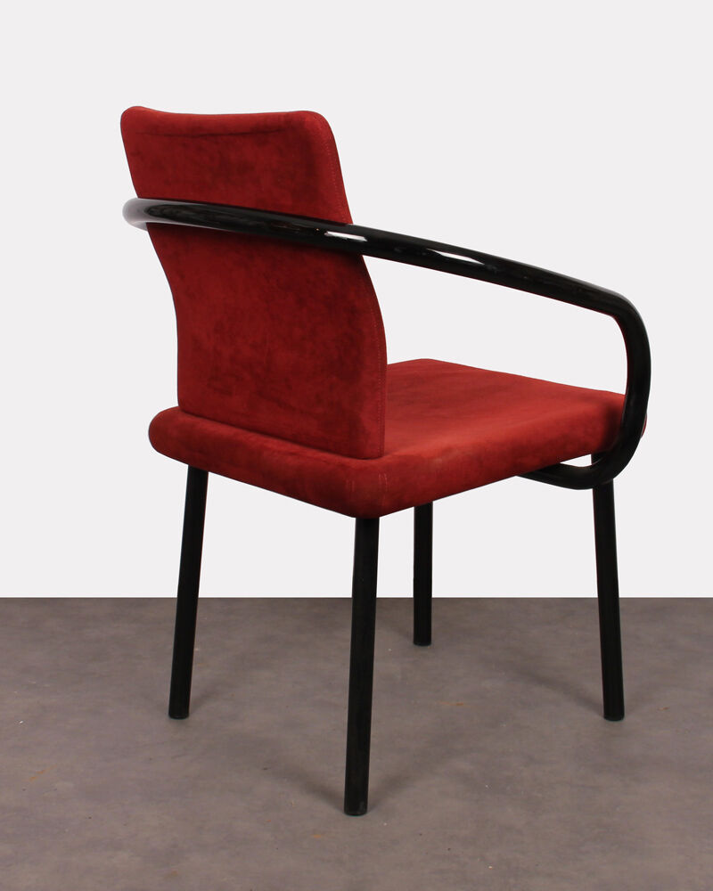 Set of 8 Mandarin chairs by Ettore Sottsass edited by Knoll