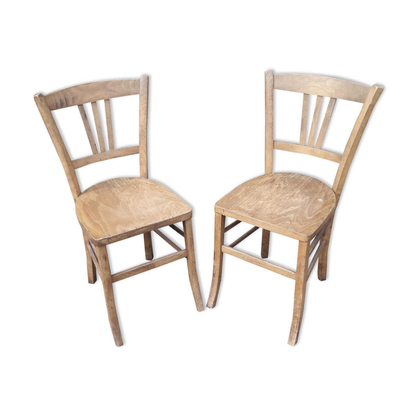 Pair of bistro chairs