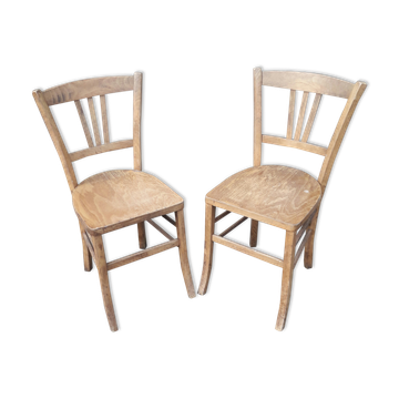 Pair of bistro chairs
