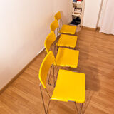 Set of four v-line magis chairs from Andries & Hiroko Van Honck