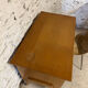 Child's desk 1950, vintage compass legs