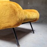 Velvet armchair