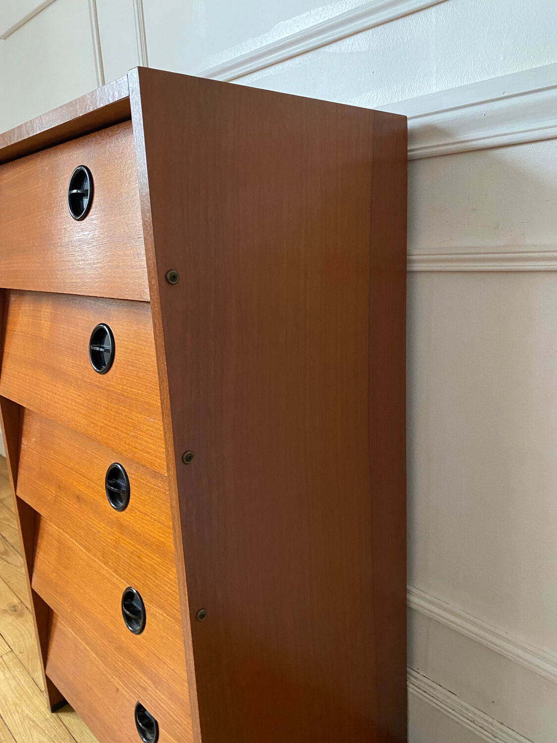 Vintage shoe cabinet