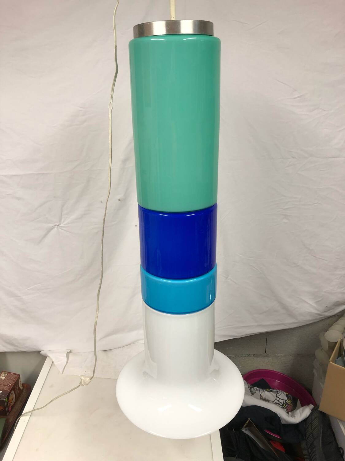 Italian design chandelier from the 70s