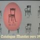 Mundus bistrot chair no.264 and a half, wooden seat 1910