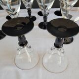 Verres à vin en cristal