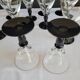 Verres à vin en cristal