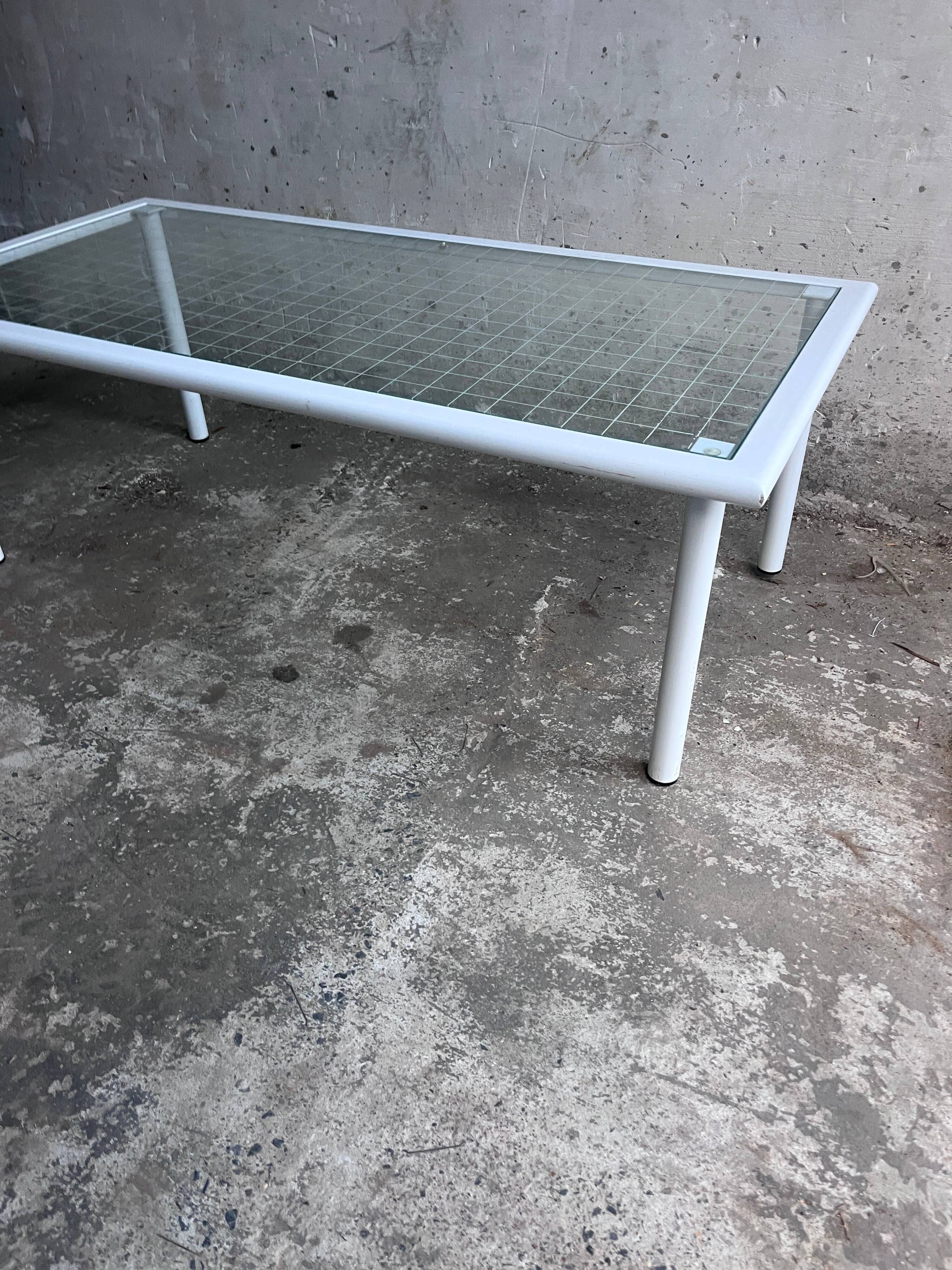 Vintage Italian coffee table by Fly Line, 1980s.