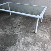 Table basse italienne vintage par Fly Line, années 1980