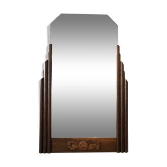 Art Deco mirror to be installed or suspended  42x67cm
