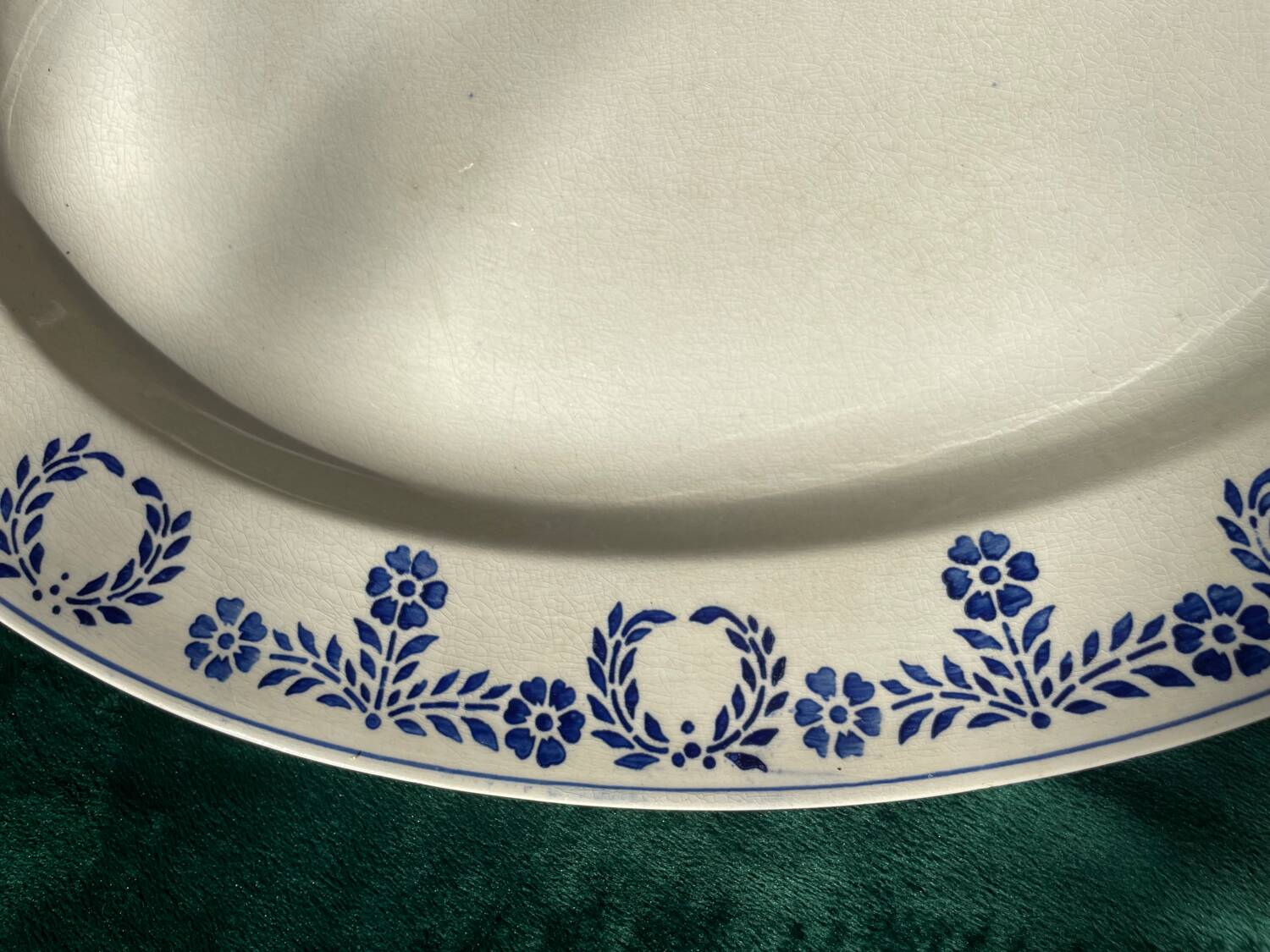 Luneville dish from 1890