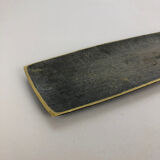 Heavy Large Brass Shell Plate Desk Element Hagenauer Era, Austria, 1950s