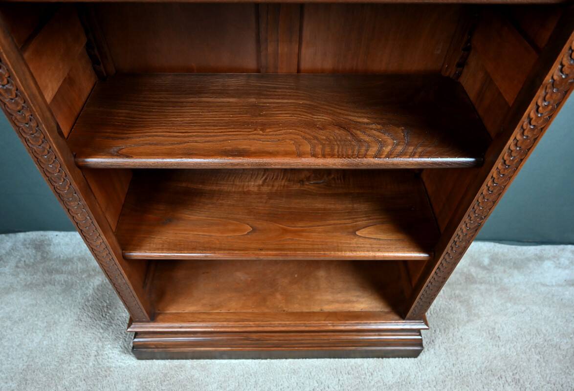 Small Walnut Library – Early 20th Century