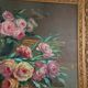 Tableau bouquet J. Vallet