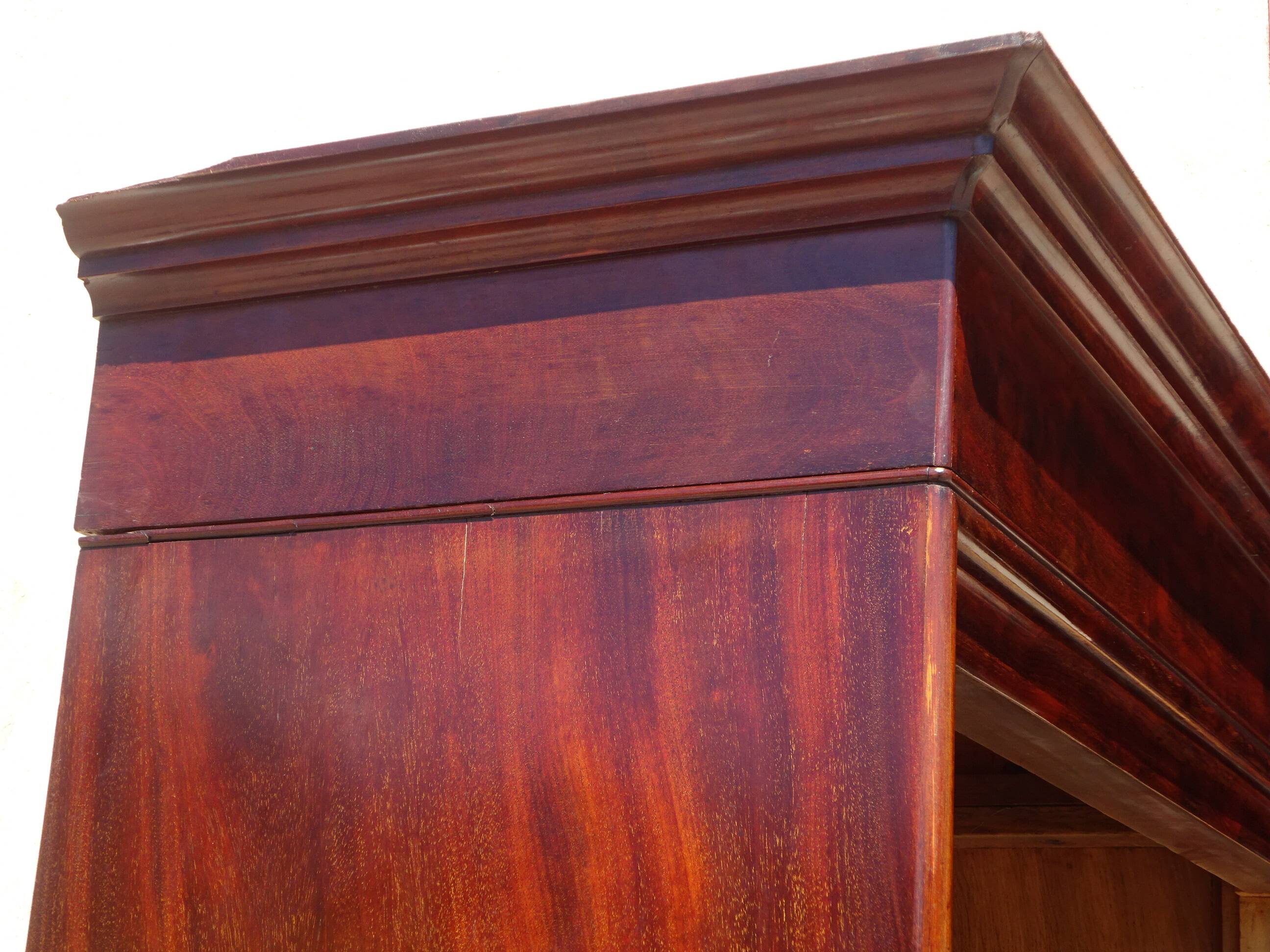 Bibliothèque époque Louis Philippe en acajou