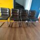 4 vintage 70s design chairs, Bauhaus/Breuer style