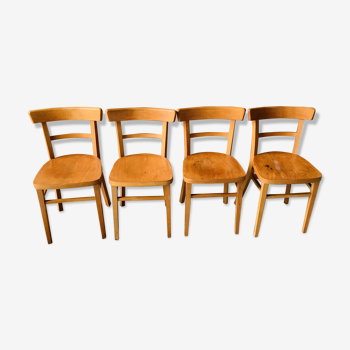 4 chaises bistrot -