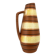Vase vintage Scheurich Keramik beige et marron, 1960