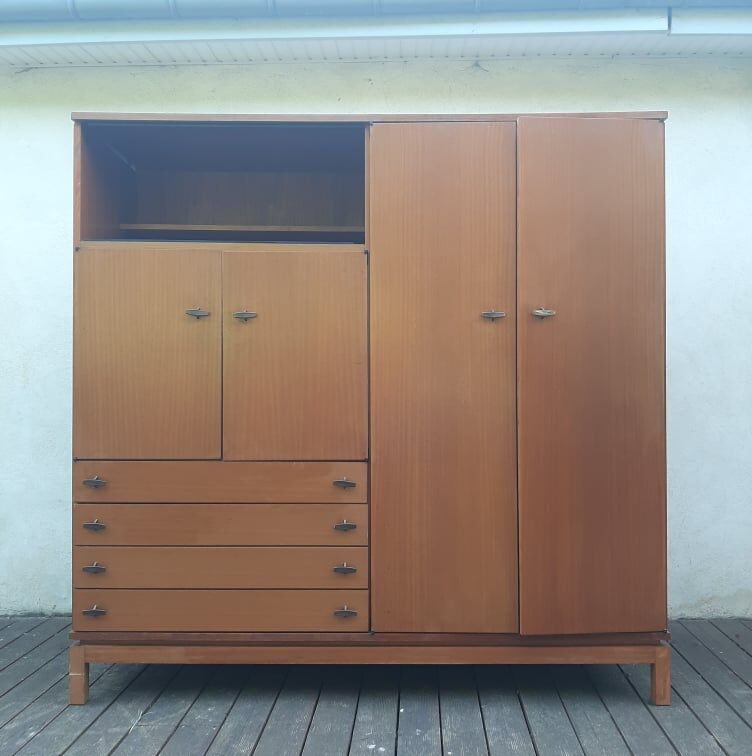 Marcel Gascoin teak cabinet