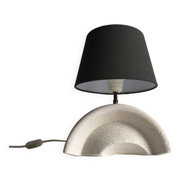 Lampe béton cellulaire façon Albert Tormos