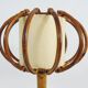 Louis Sognot vintage bedside lamp, years 50