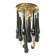Murano glass flush mount