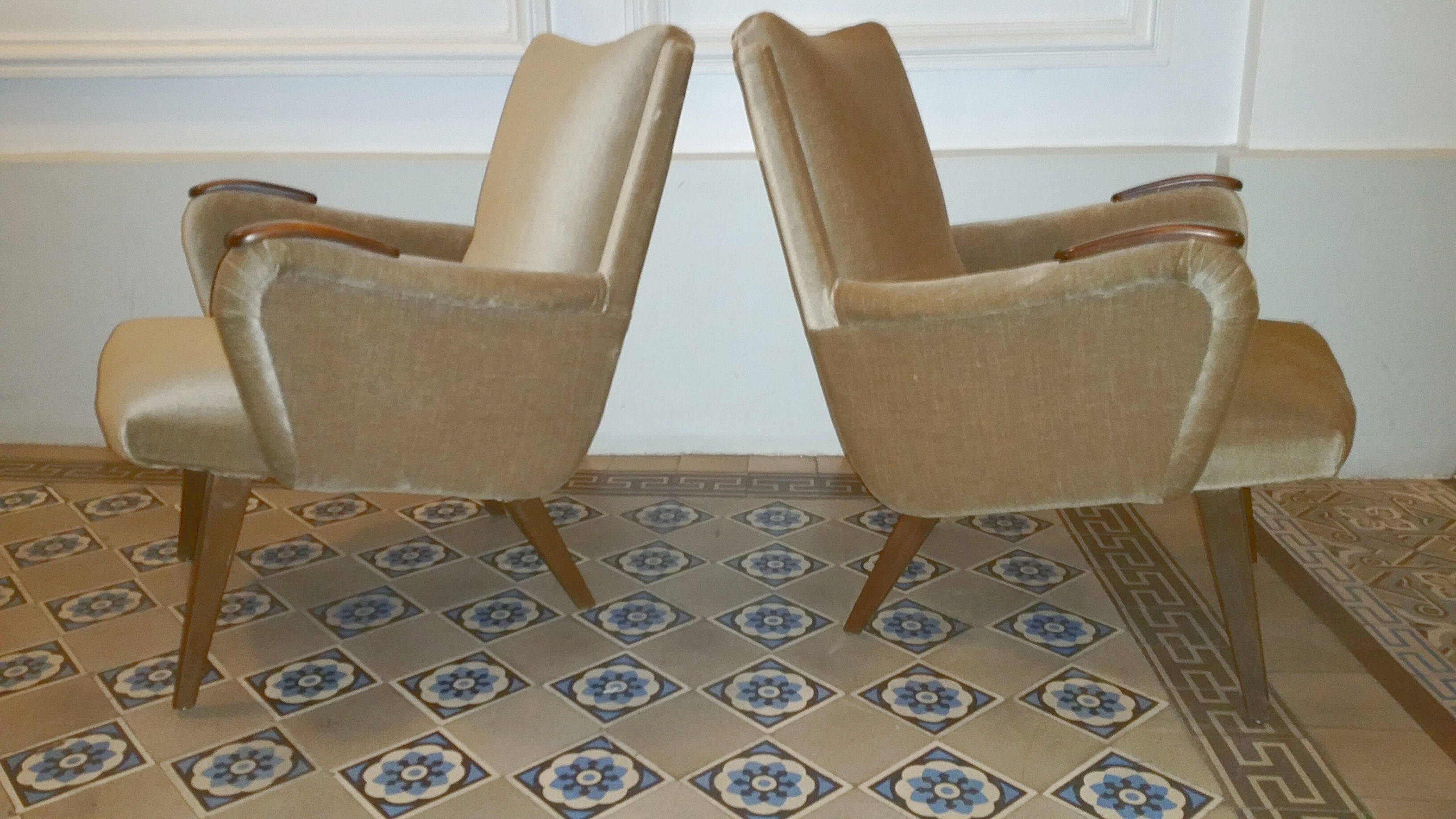 Danish  armchair of Arno Votteler for Knoll, 50s