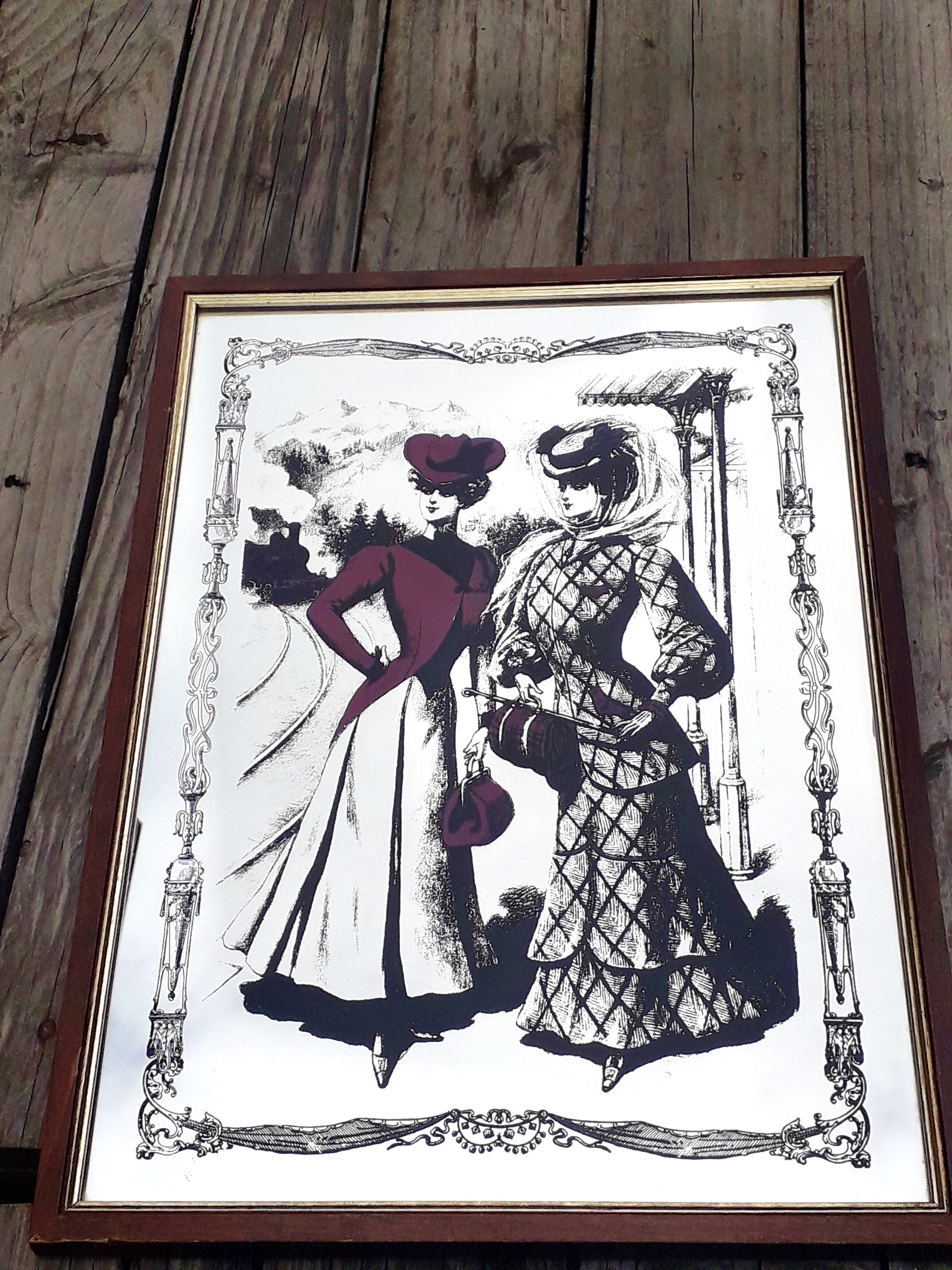 Miroir illustré 1960 42x30cm