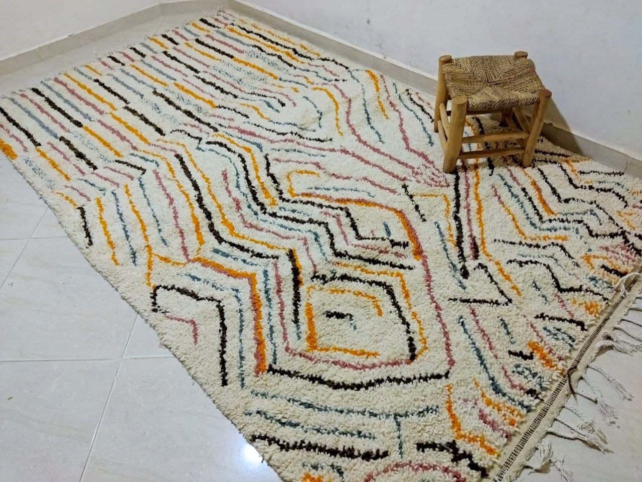 Moroccan berber carpet 280x153cm