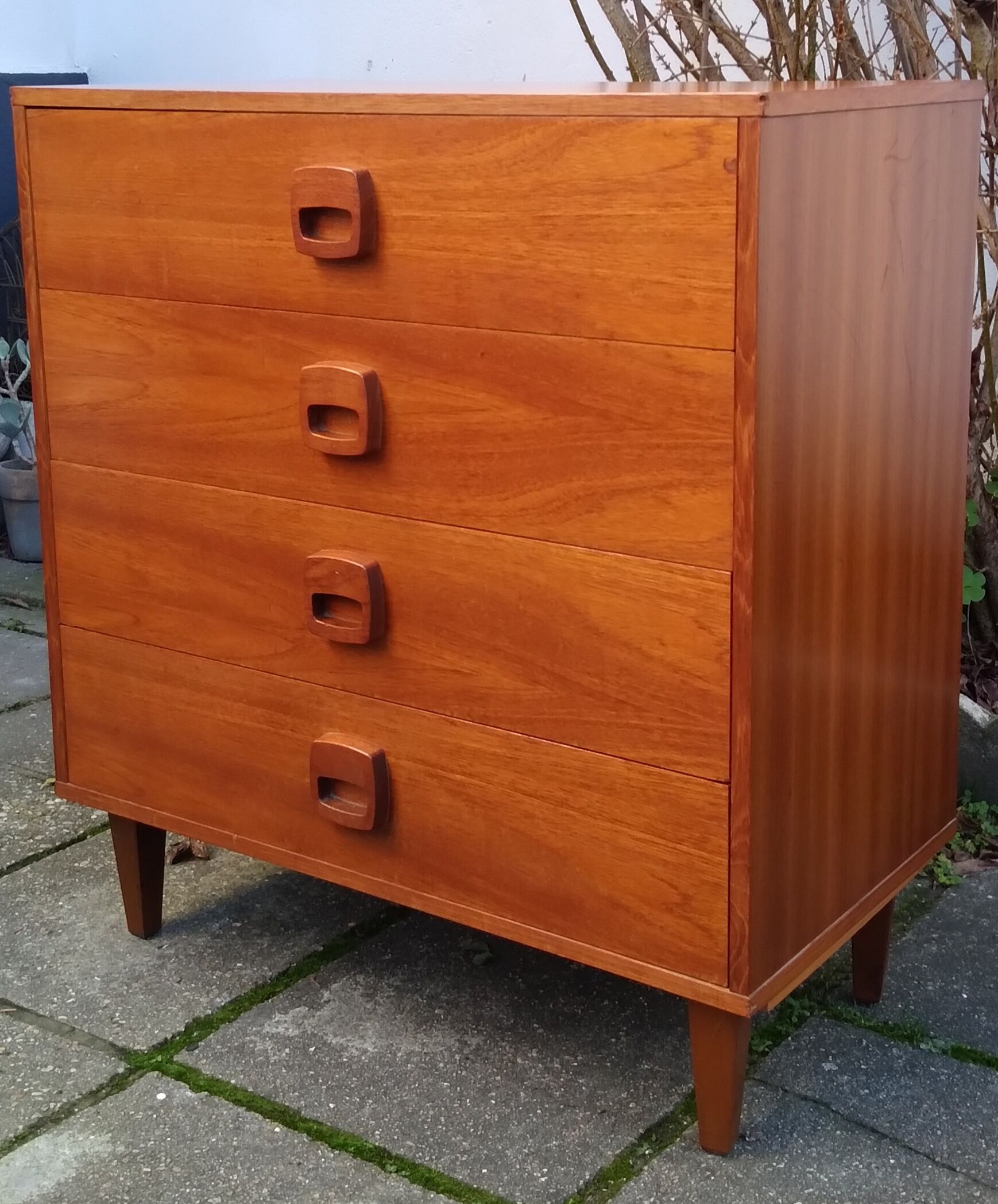 Scandinavian teak chest of drawers 1960