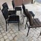 5 chaises 1950