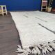 Tapis berbère beni ouarain graphique 200 x 300 cm