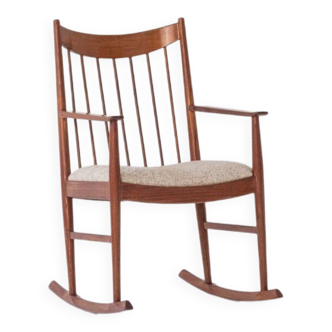 Rocking chair designed by Arne Vodder for Sibast, Denmark 1960s.