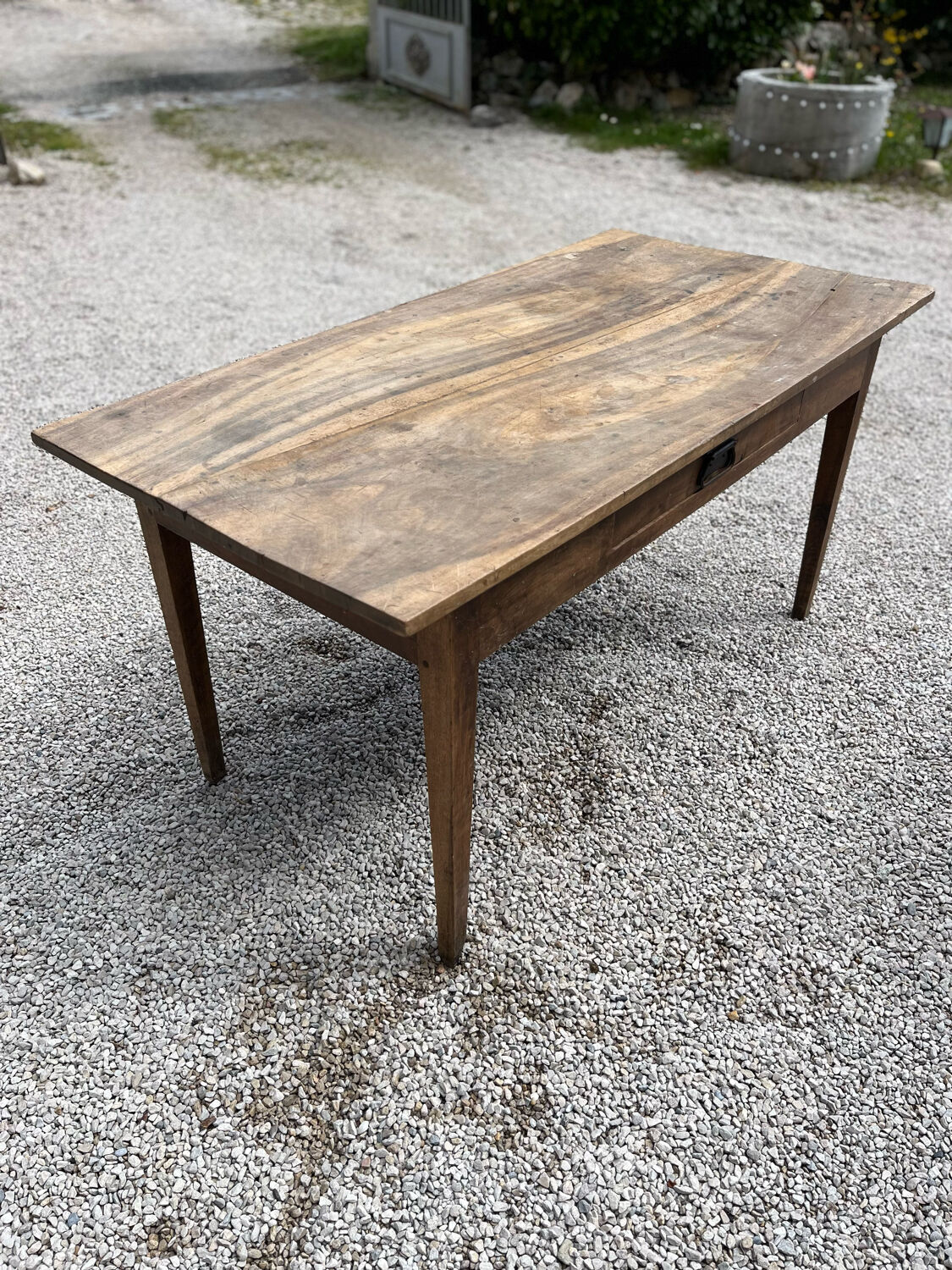 Walnut farmhouse table 1910/20