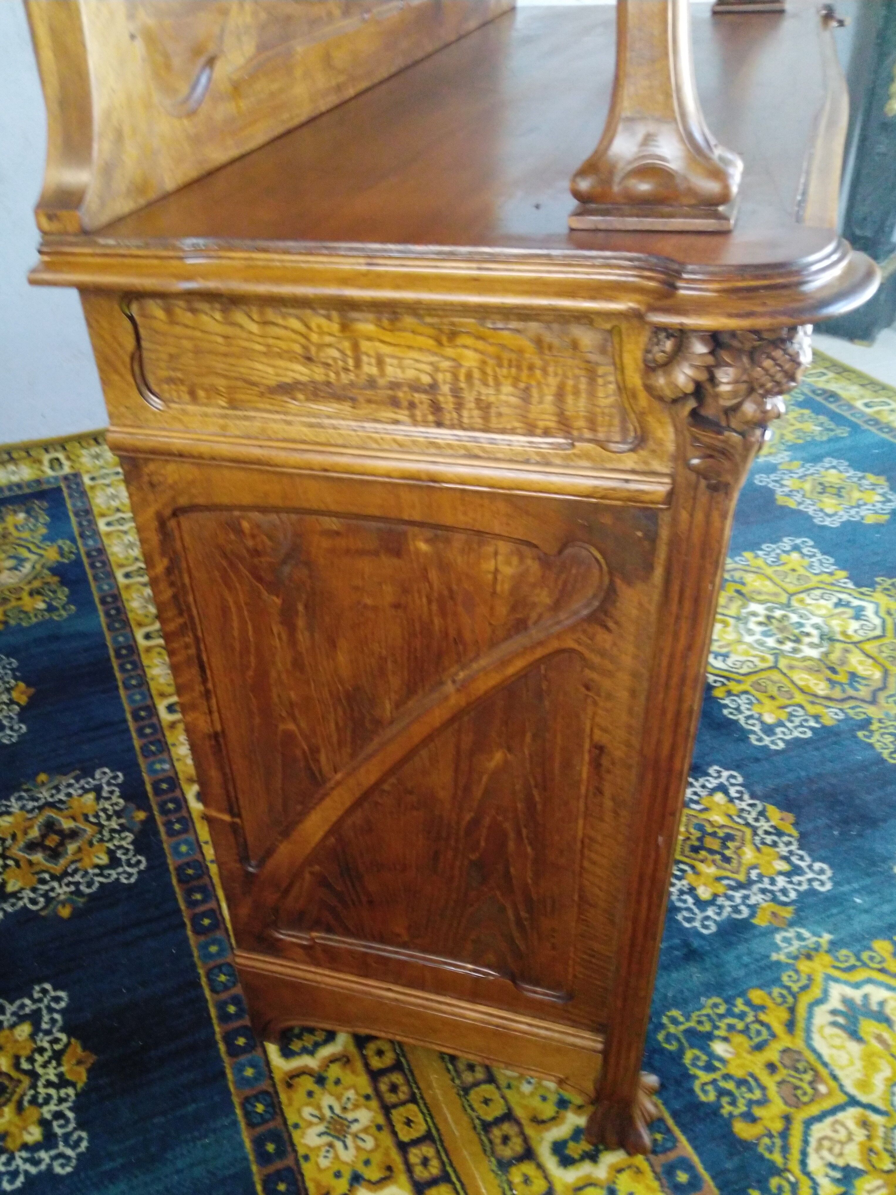 Buffet art nouveau antoine bastet lyon