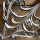 Chandelier Art Nouveau three fires